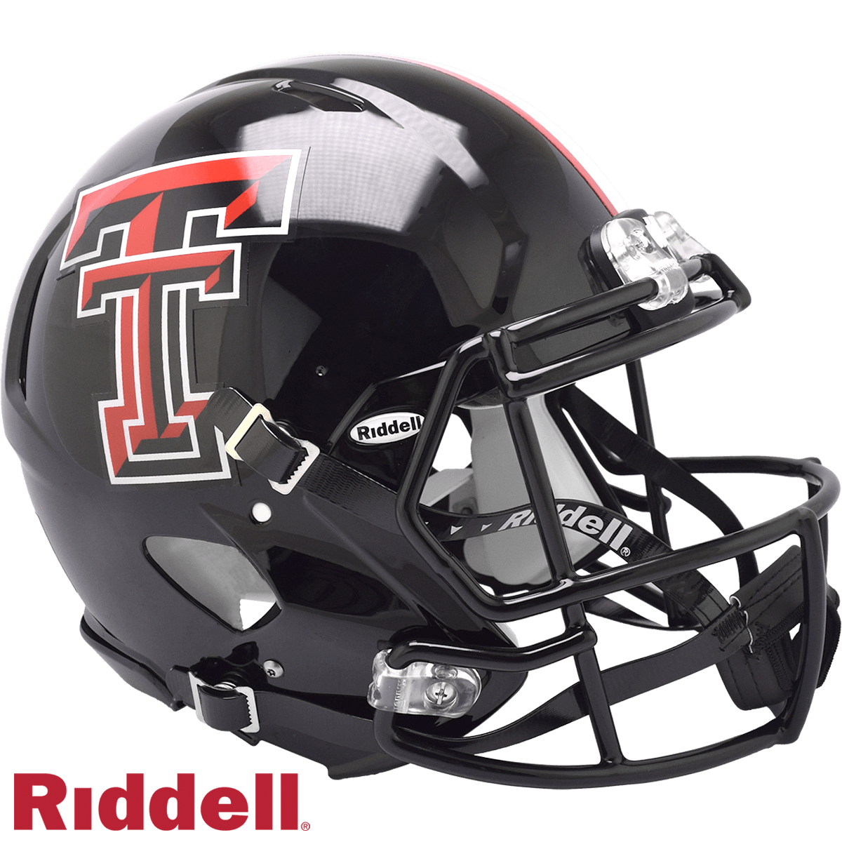 Texas Tech Red Raiders Riddell Authentic Black Speed Helmet - ToylandEU