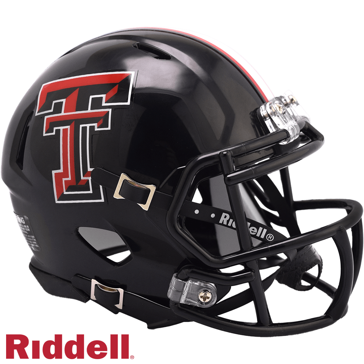 Texas Tech Red Raiders Riddell Mini Speed Helmet Black - ToylandEU