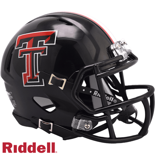 Texas Tech Red Raiders Riddell Mini Speed Helmet Black - ToylandEU