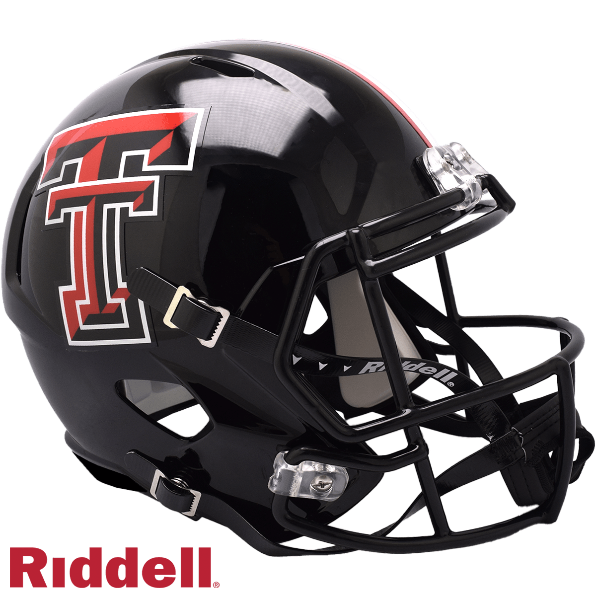 Texas Tech Red Raiders Riddell Replica Black Helmet - ToylandEU