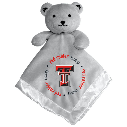Texas Tech Red Raiders Security Bear Gray Plush Logo - ToylandEU