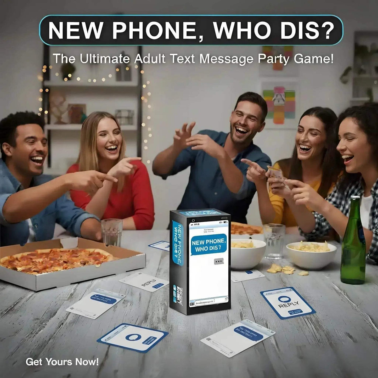 Texting Card Game For Adults Fun Icebreaker Party Night - ToylandEU