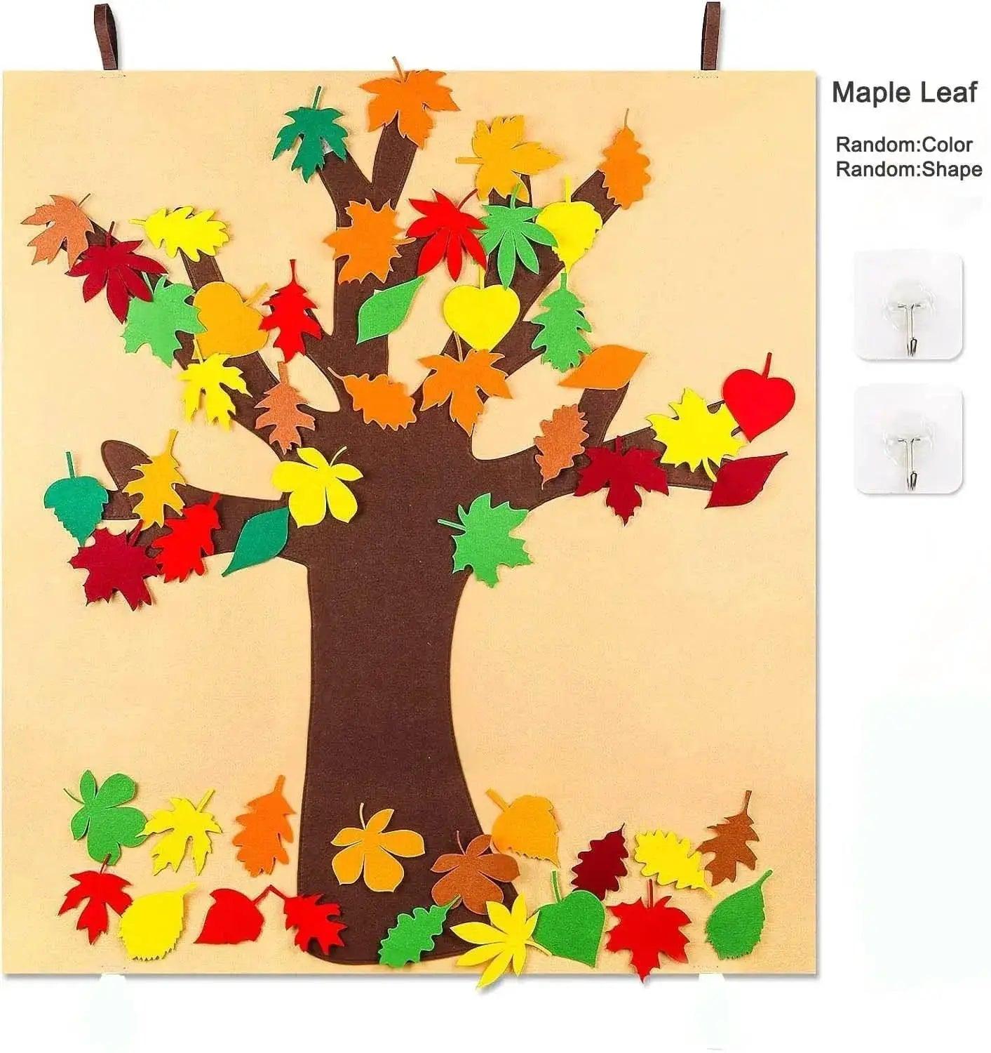  Thanksgiving Felt Tree Craft Kit For Ages 3-6 -  ToylandEU™