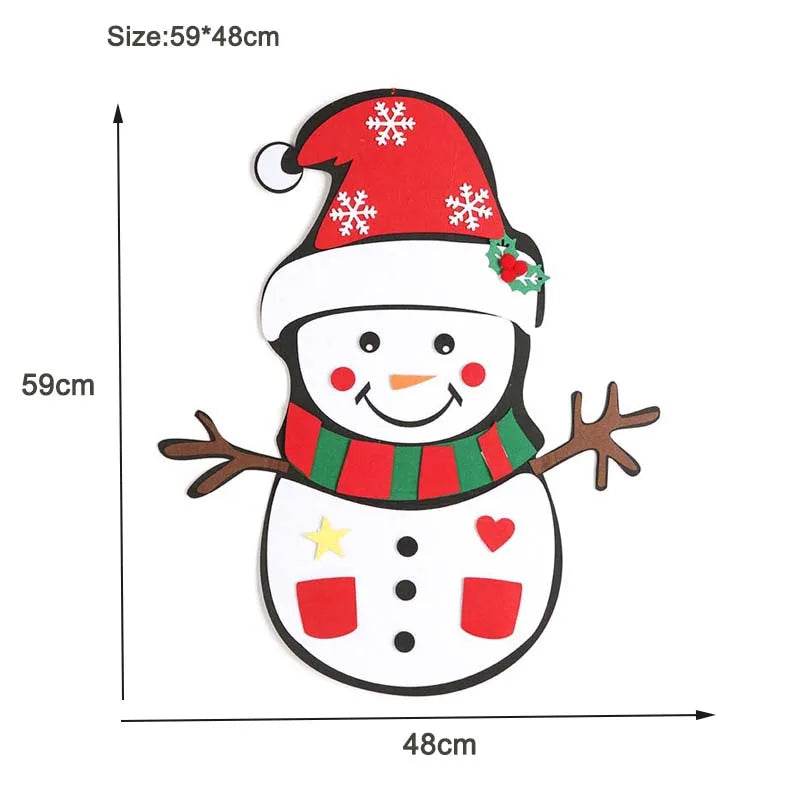 Thanksgiving Felt Tree Craft Kit Fall Tree Montessori Busy Board Family Decorations Activity Education Toy Wall Hanging Gifts - ToylandEU