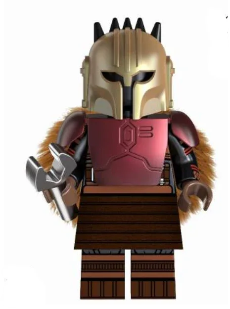 Mandalorian Figure Armorer Collectible Figure In ABS Plastic For Star Wars Fans - ToylandEU