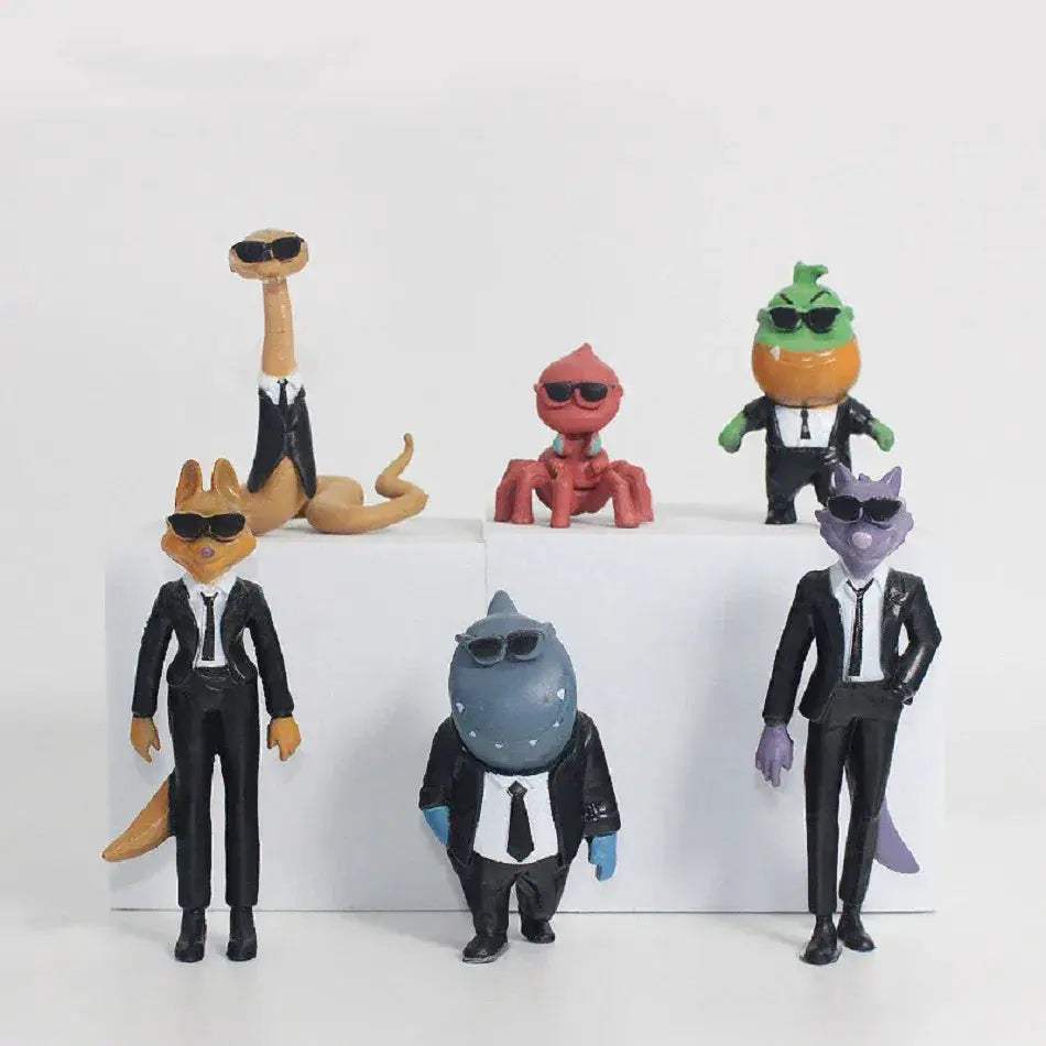The Bad Guys 2 Action Figures Collectible Six Piece Set - ToylandEU