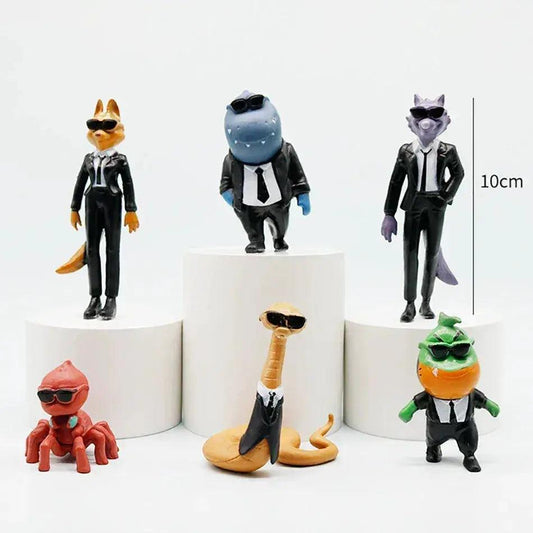  The Bad Guys Action Figures PVC Desk Decor In Stock -  ToylandEU™