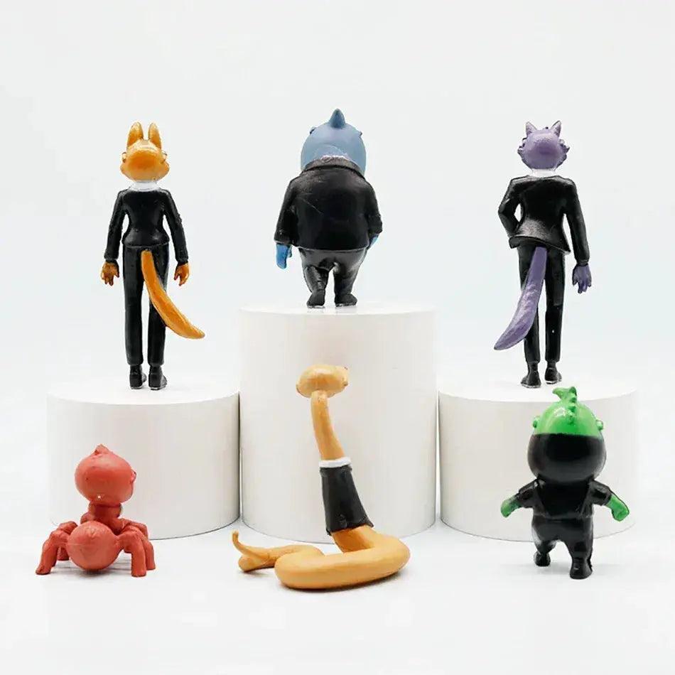  The Bad Guys Action Figures PVC Desk Decor In Stock -  ToylandEU™