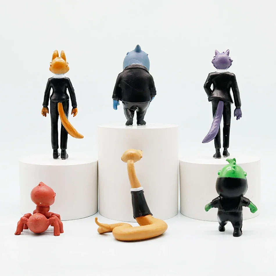 The Bad Guys Action Figures Set Collectible PVC Desk Decor - ToylandEU