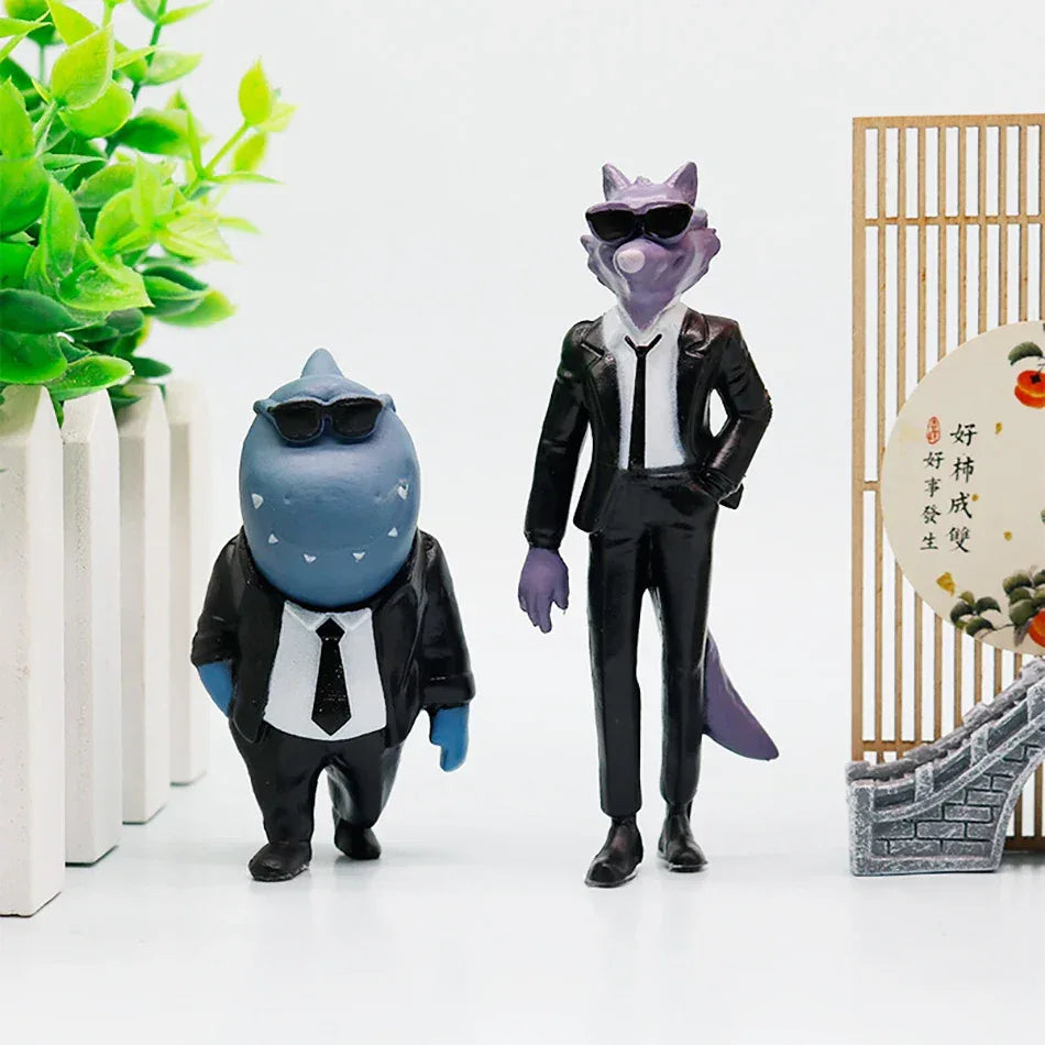 The Bad Guys Action Figures Set Collectible PVC Desk Decor - ToylandEU