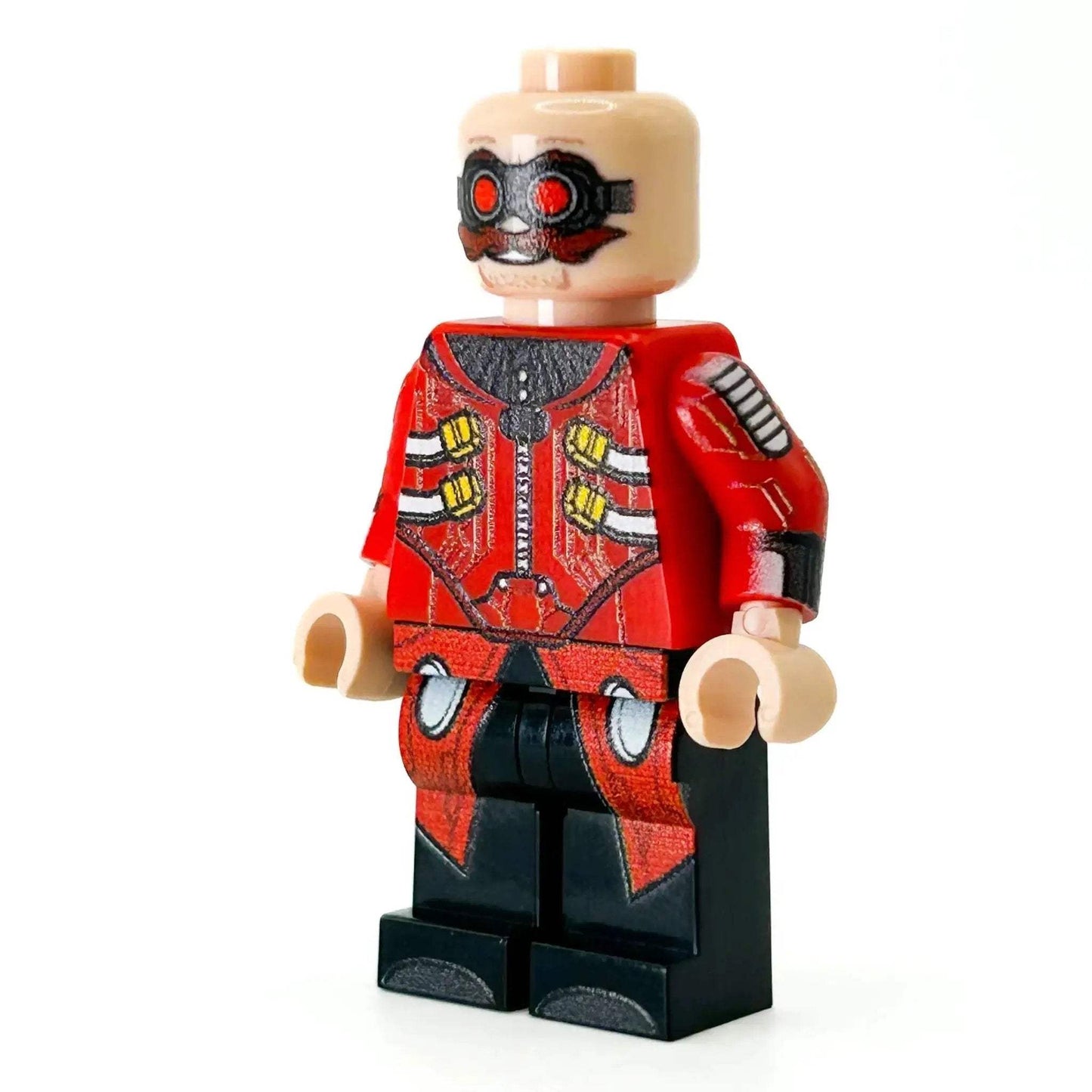 Egg Baron Custom Printed LEGO Figure on Authentic Figure Parts, Compatible LEGO Bricks - ToylandEU