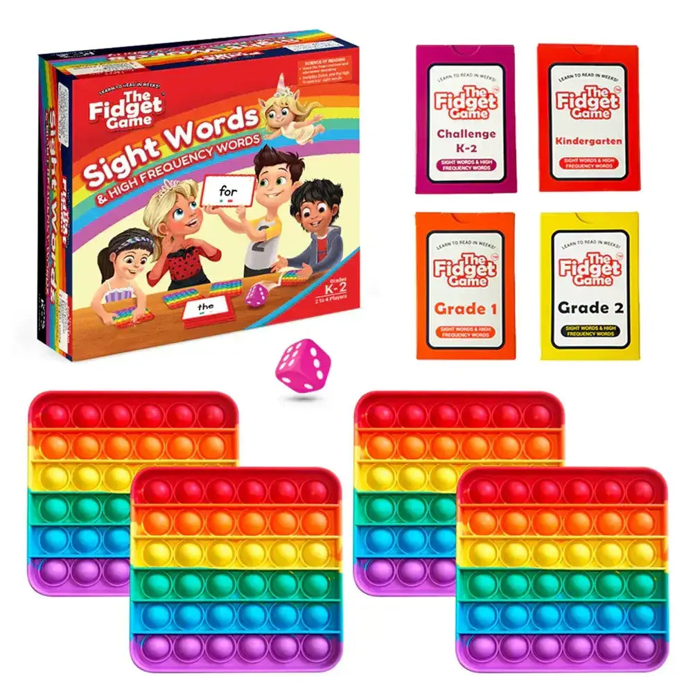 The Fidget Game: Sight Words Edition - The Fidget Games