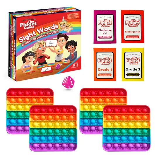  Sight Words Fidget Game Reading Fluency In 30 Days -  ToylandEU™