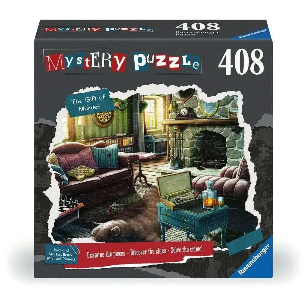  The Gift Of Murder Puzzle 408 Piece Mystery Jigsaw -  ToylandEU™