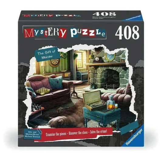  The Gift Of Murder Puzzle 408 Piece Mystery Jigsaw -  ToylandEU™