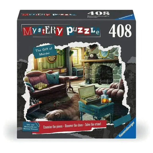  The Gift Of Murder Puzzle 408 Piece Mystery Jigsaw -  ToylandEU™