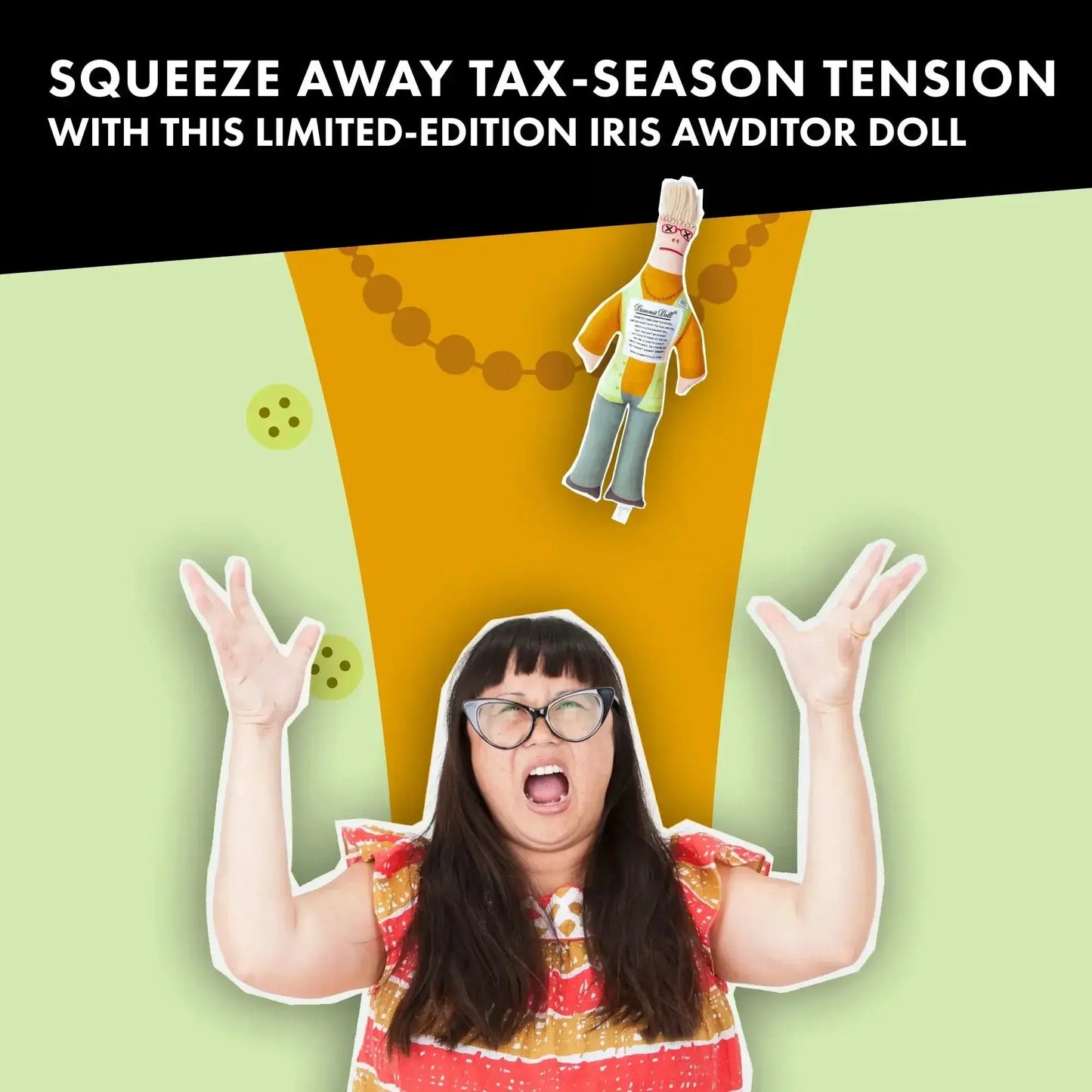 The IRS Auditor Doll - Dammit Dolls