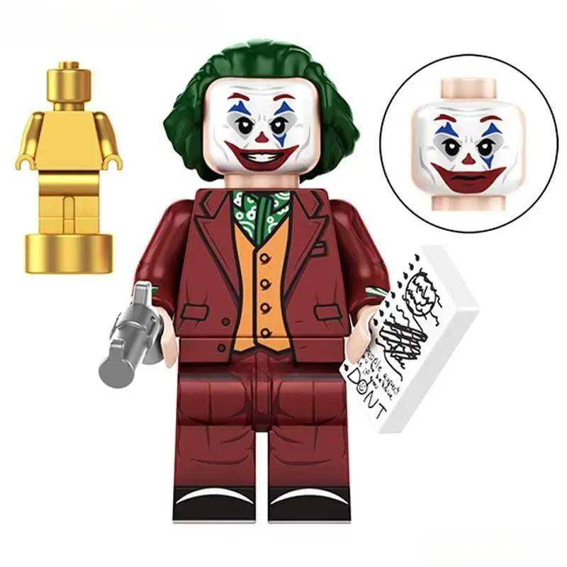 The Joker Arthur Fleck Joaquin Phoenix Lego Minifigures Custom Toys 8 - Minifigure Toys
