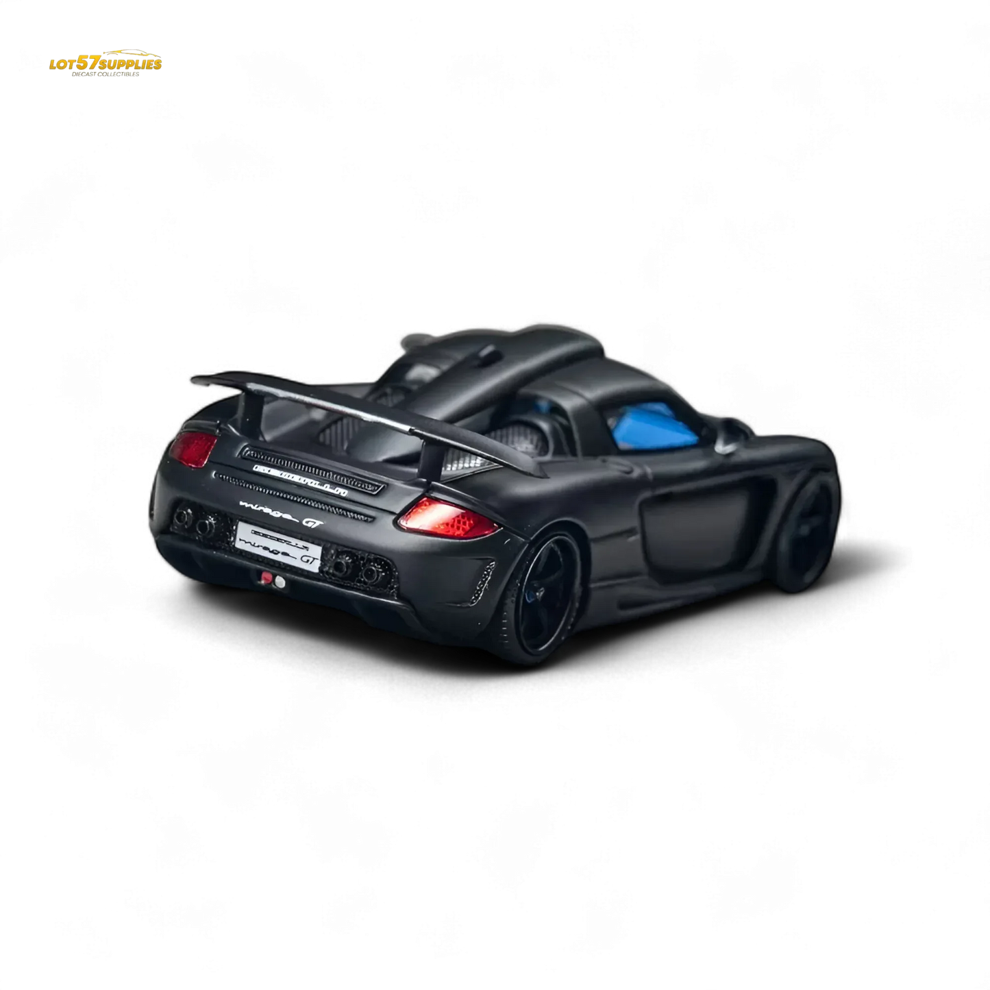 The Laboratory X ZONZO Gemballa Mirage GT MATTE BLACK 1:64 Resin - ToylandEU