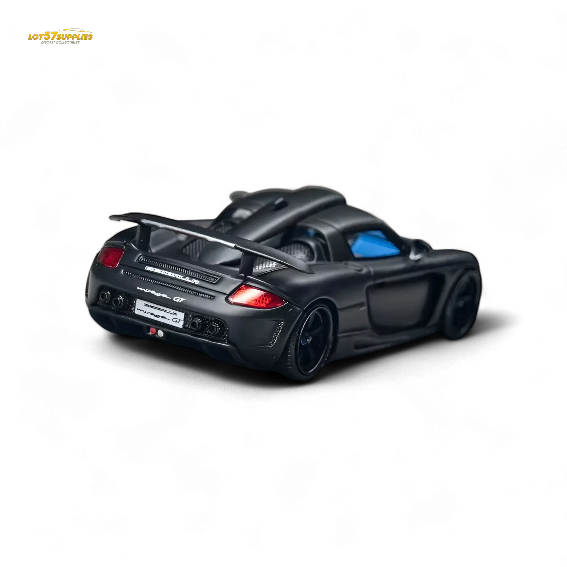 The Laboratory X ZONZO Gemballa Mirage GT MATTE BLACK 1:64 Resin - ToylandEU