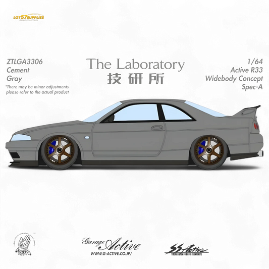  Nissan R33 Premium Resin Widebody Concept Model -  ToylandEU™