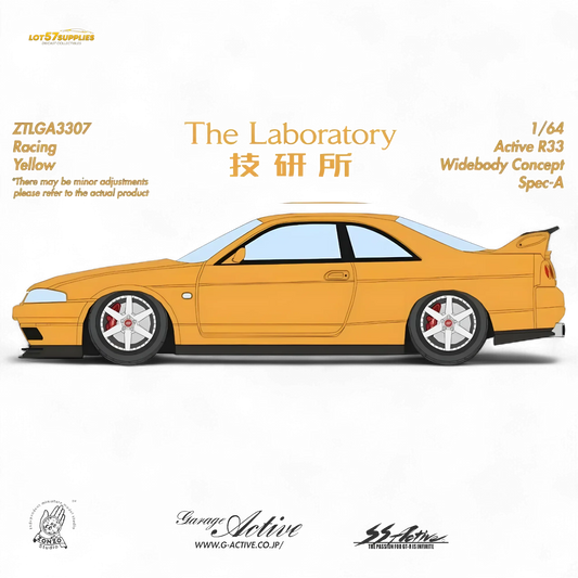  The Laboratory x ZONZO Nissan R33 Widebody ZTLGA3307 1:64 -  ToylandEU™