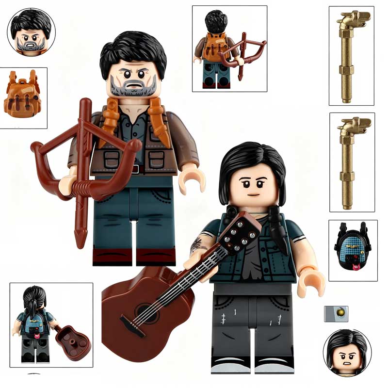 The Last Of Us Part 2 Minifigures | LEGO Compatible | Toylandeu™