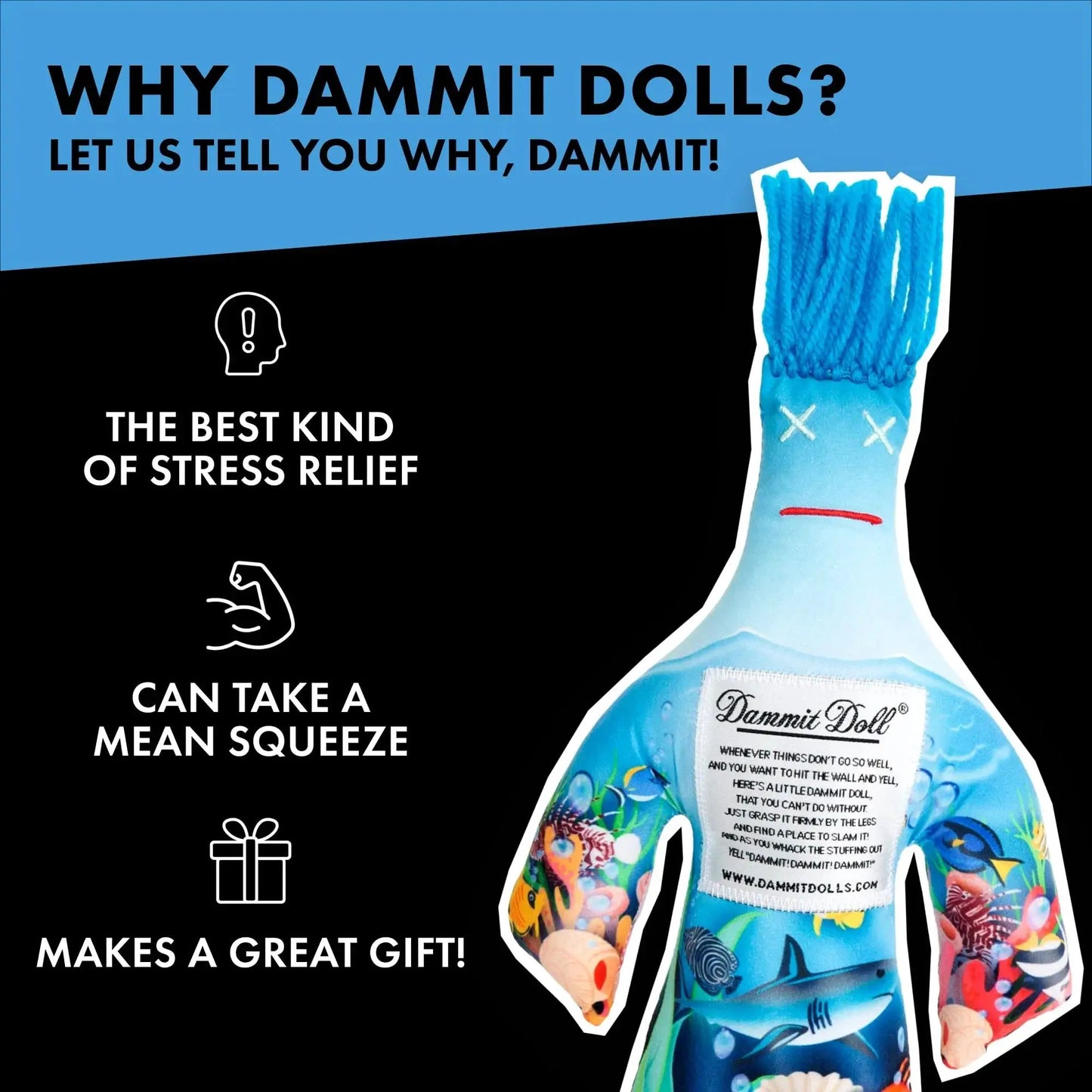 The Life Aquatic Doll - Dammit Dolls