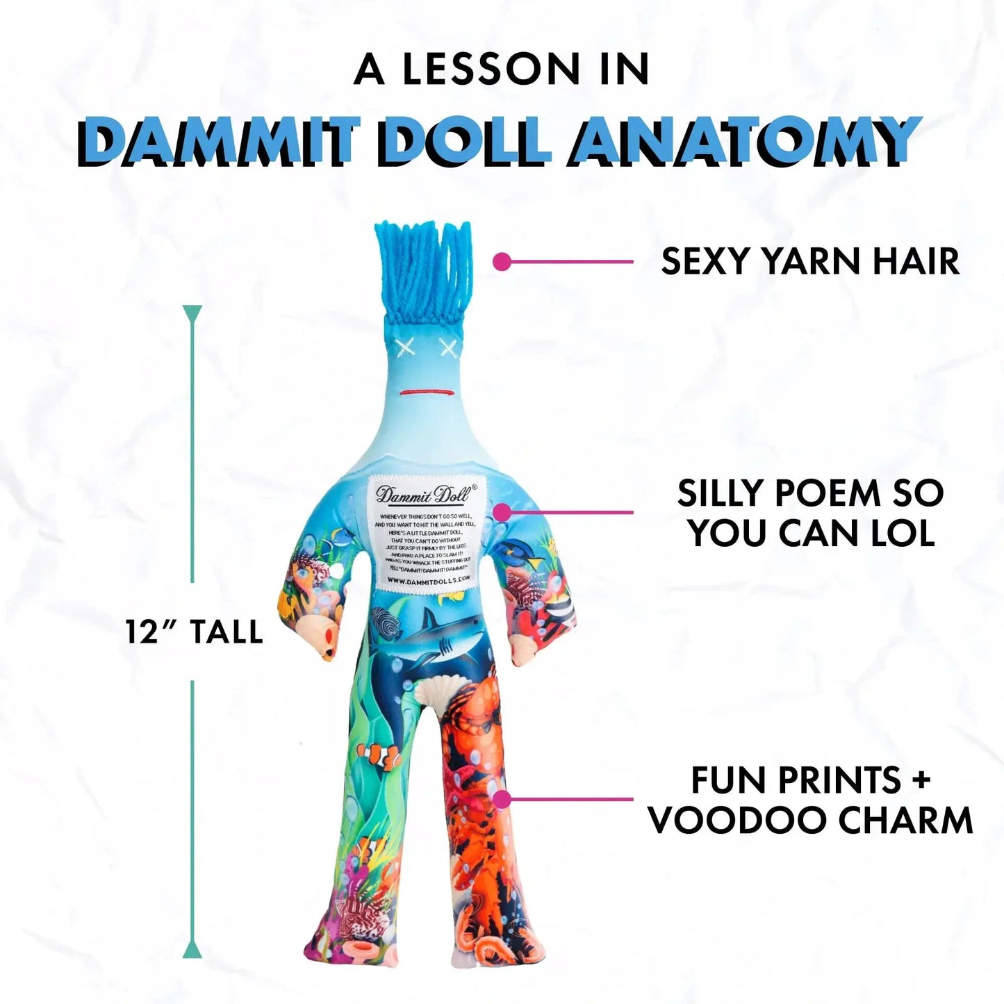 The Life Aquatic Doll - Dammit Dolls