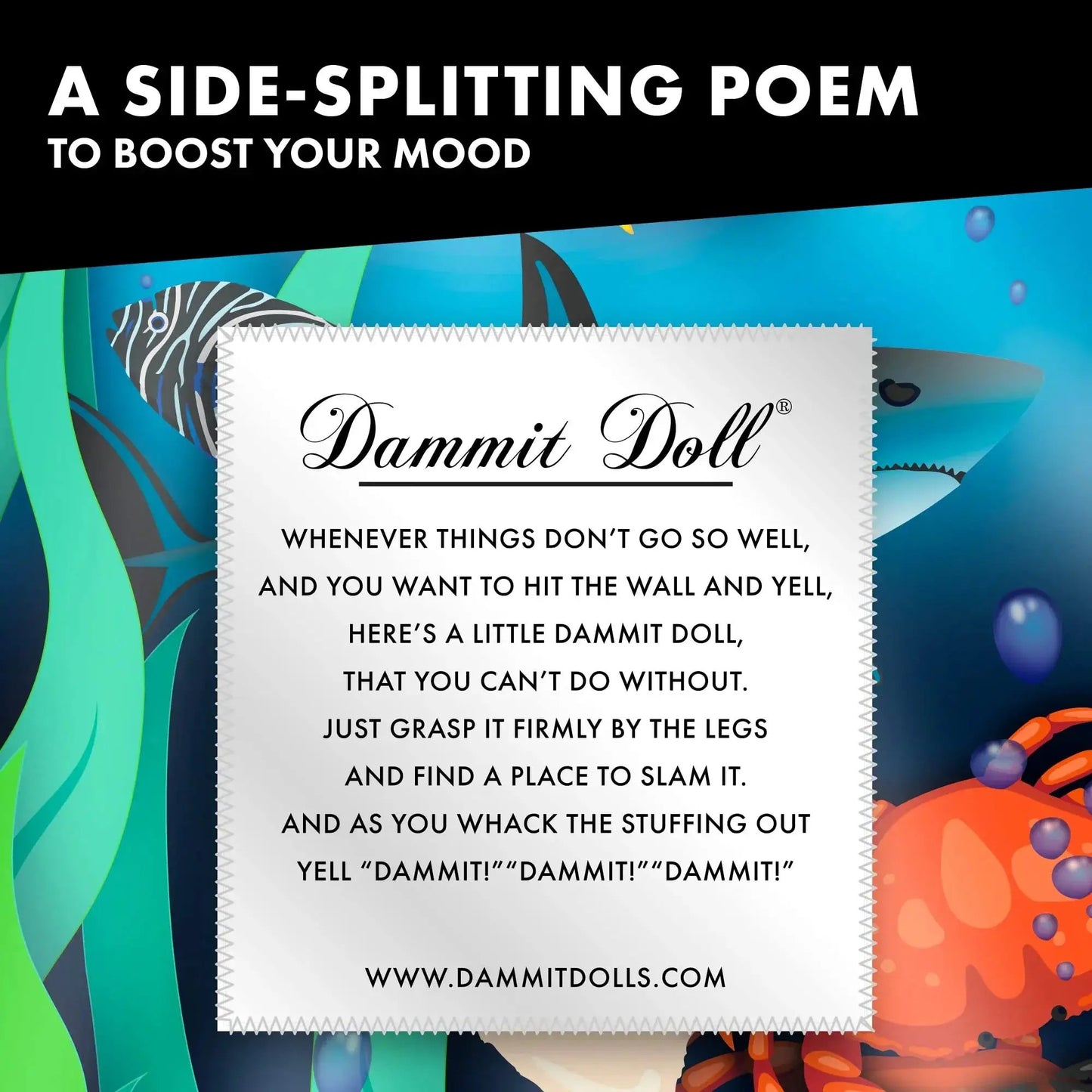 The Life Aquatic Doll - Dammit Dolls