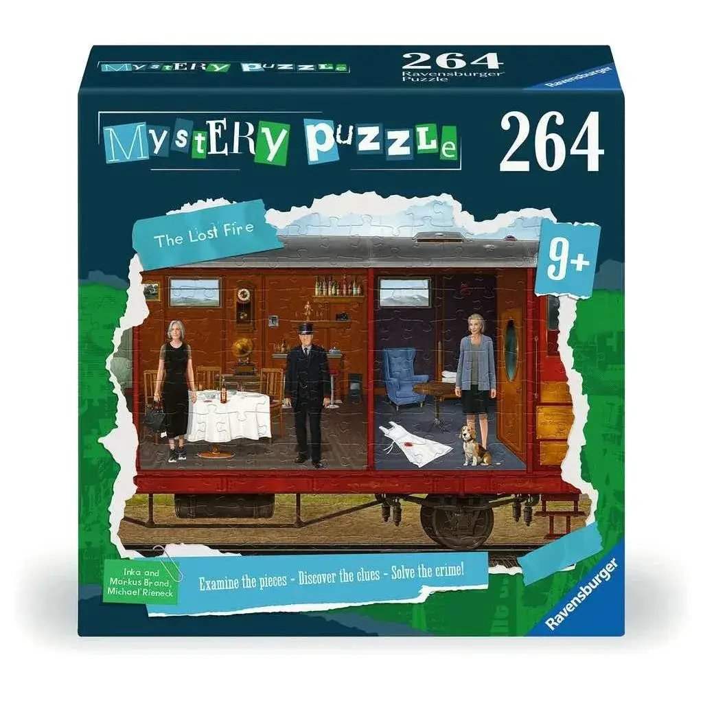 Lost Fire 264 Piece Mystery Jigsaw Puzzle For Young Detectives - ToylandEU