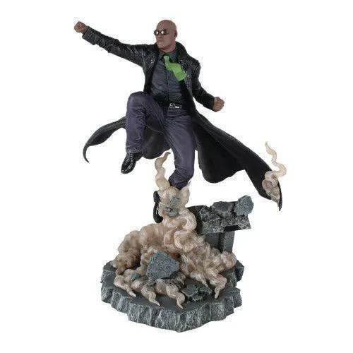 The Matrix Gallery Morpheus PVC 12-Inch Diorama - ToyShnip