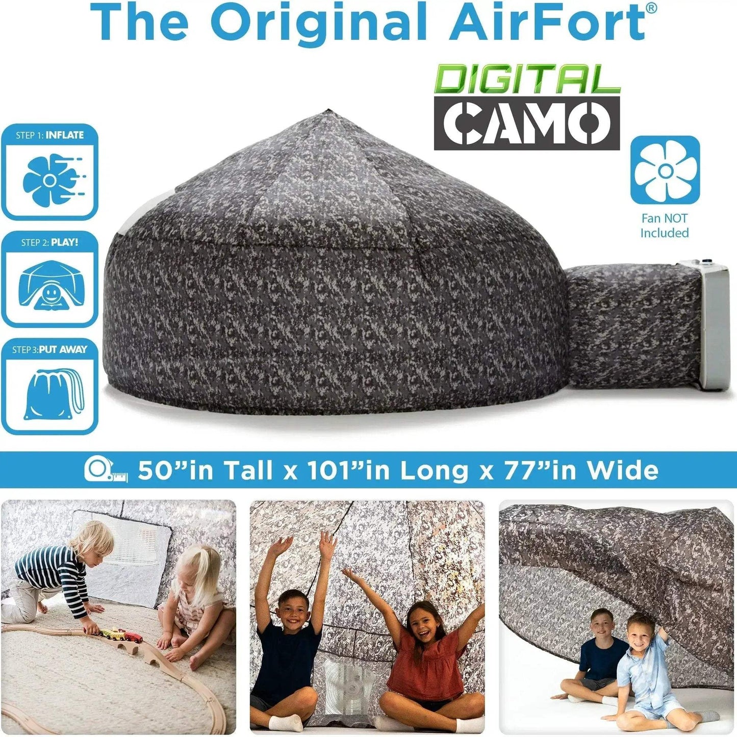 The Original AirFort - Digital Camo - ToylandEU