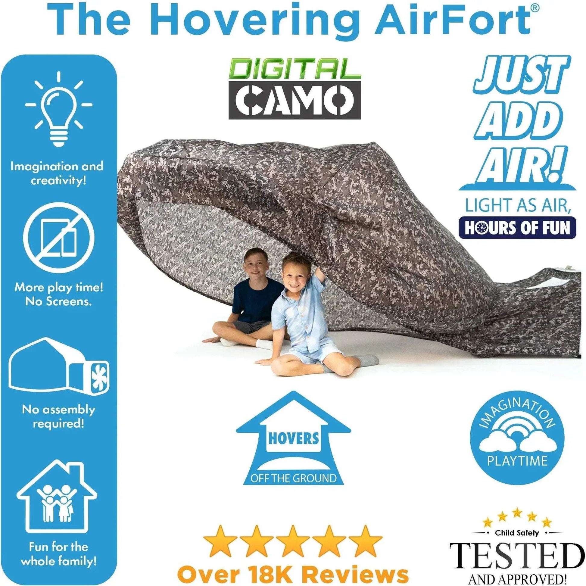 The Original AirFort - Digital Camo - ToylandEU