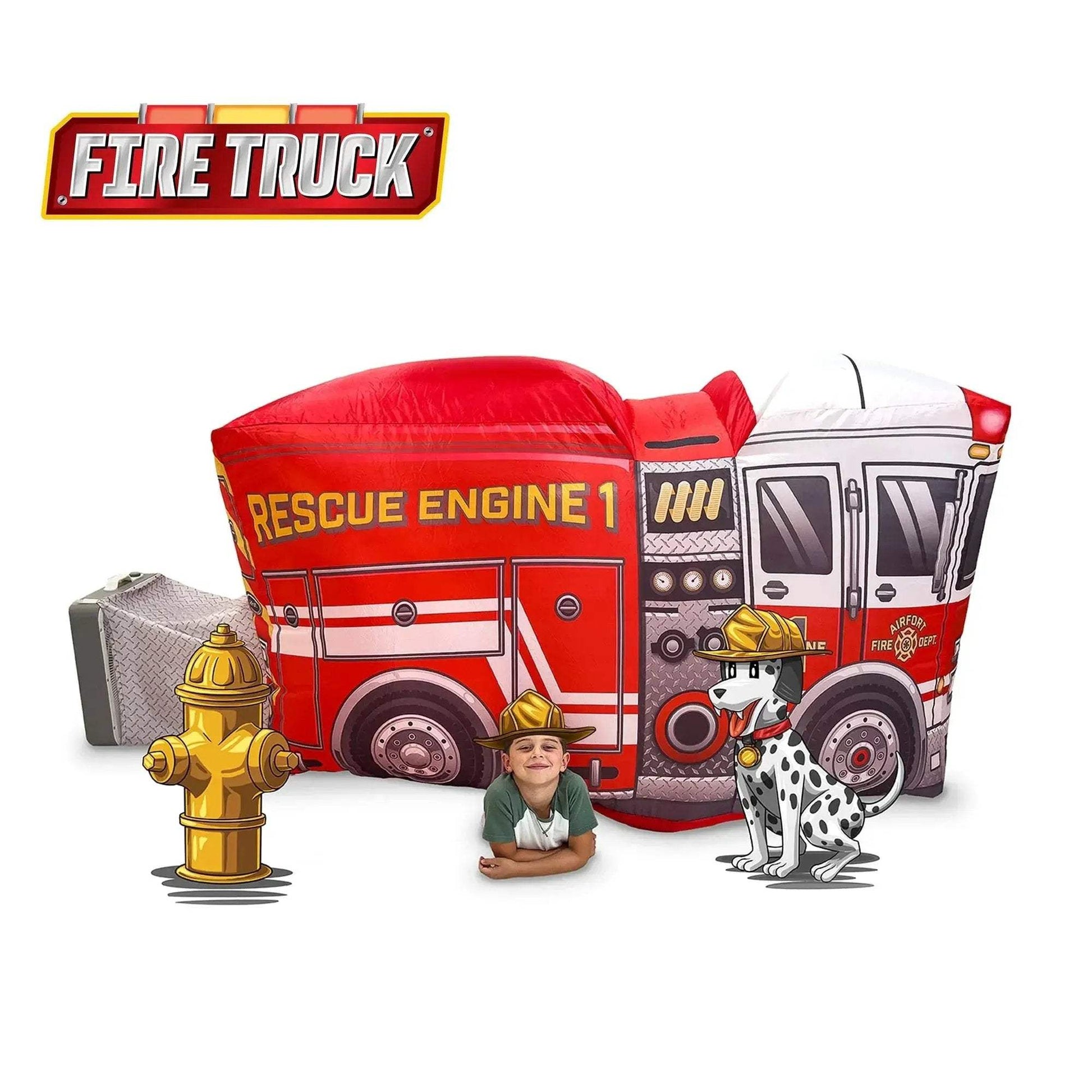 The Original AirFort - Firetruck - ToylandEU