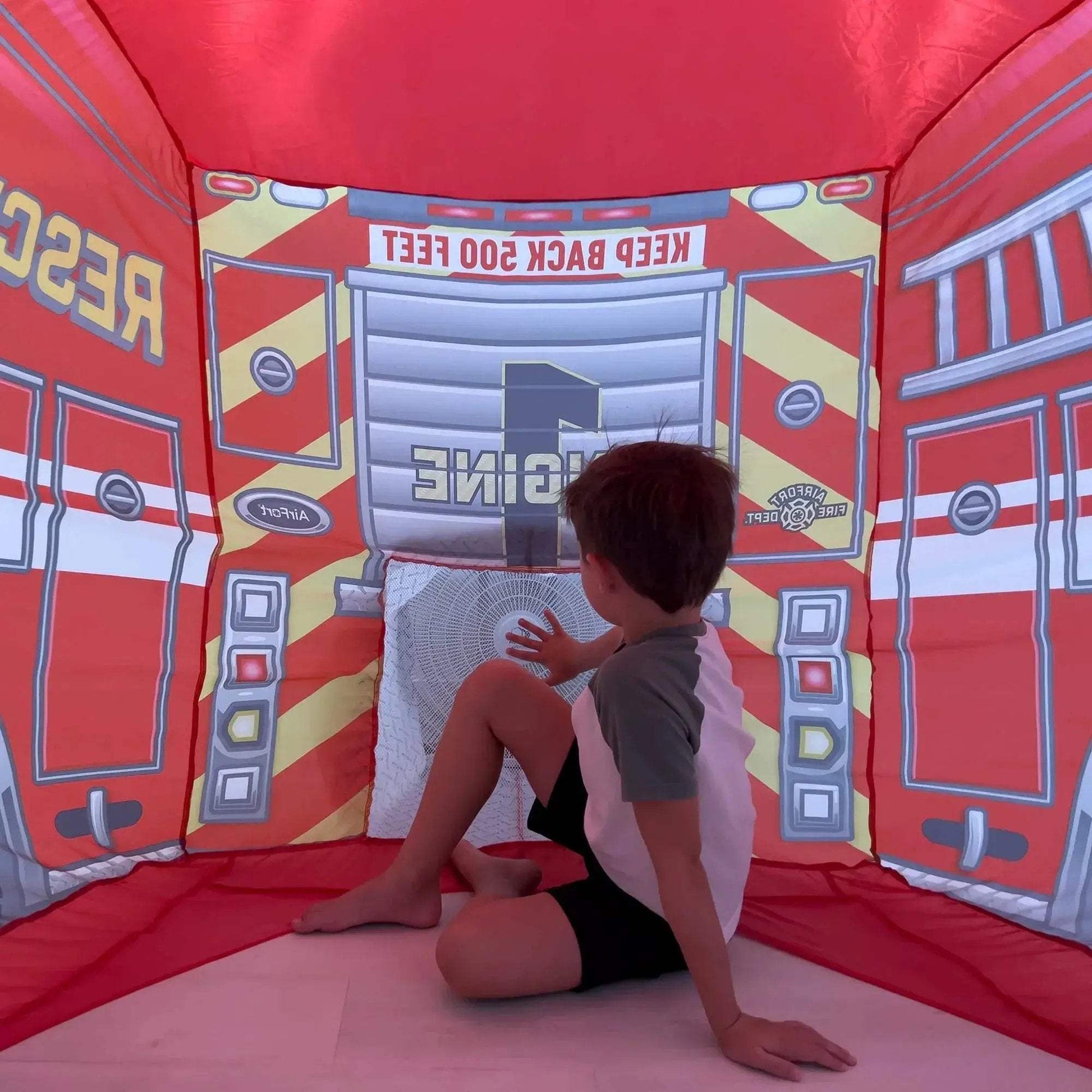 The Original AirFort - Firetruck - ToylandEU