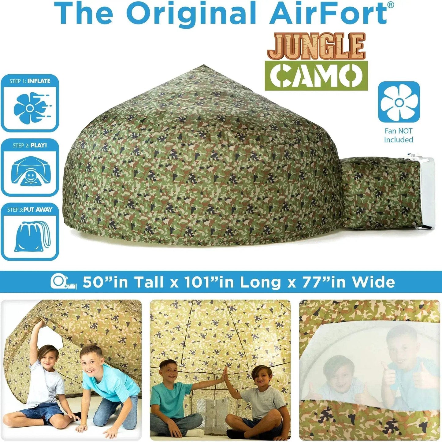The Original AirFort - Jungle Camo - ToylandEU