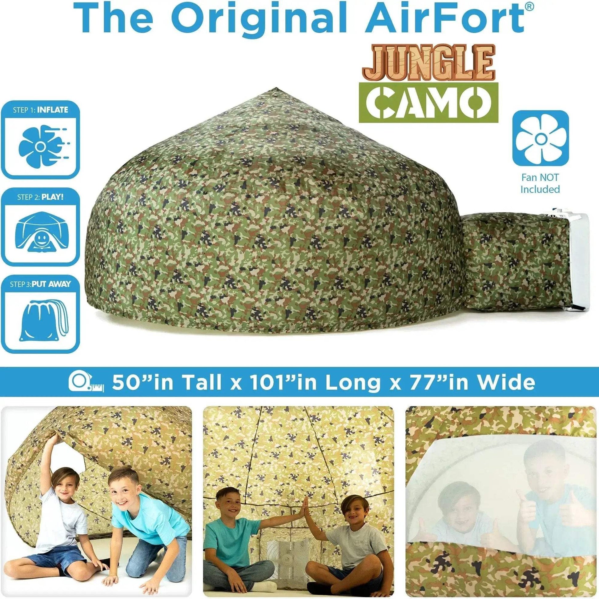 The Original AirFort - Jungle Camo - ToylandEU