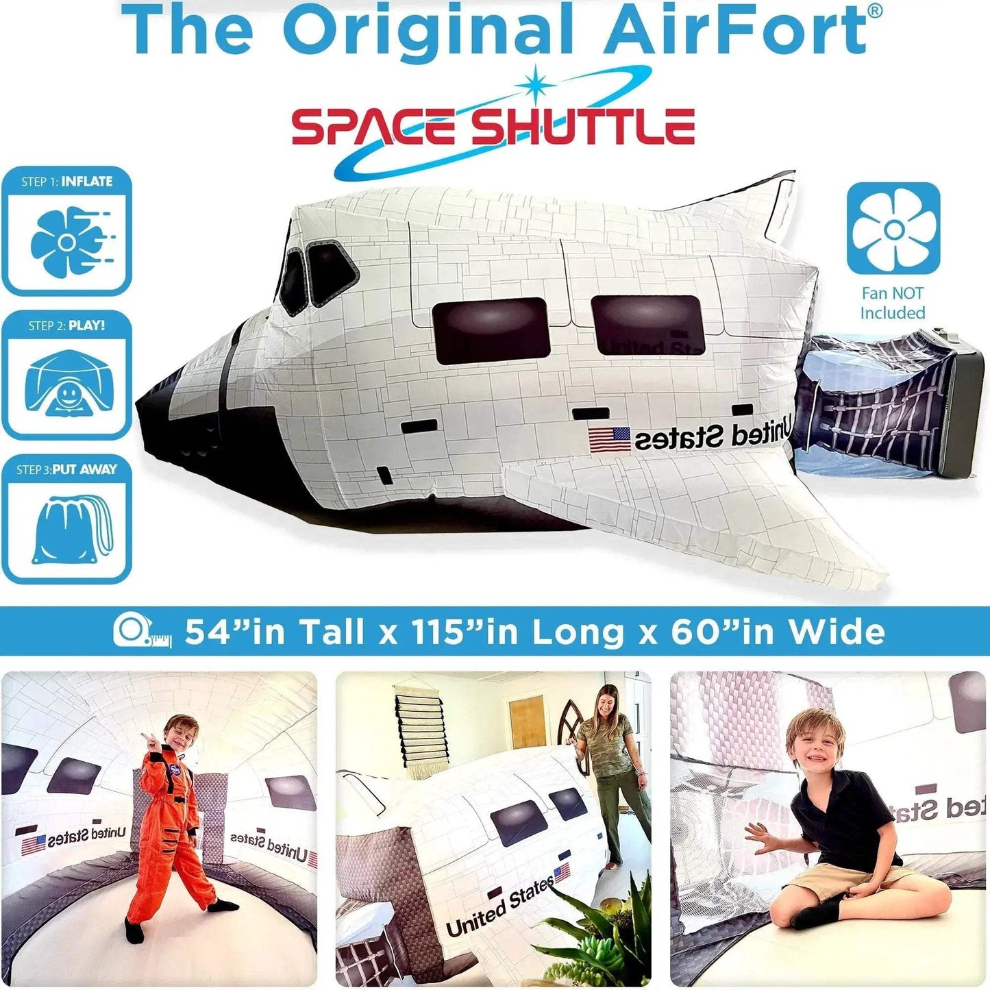 The Original AirFort - Space Shuttle - ToylandEU