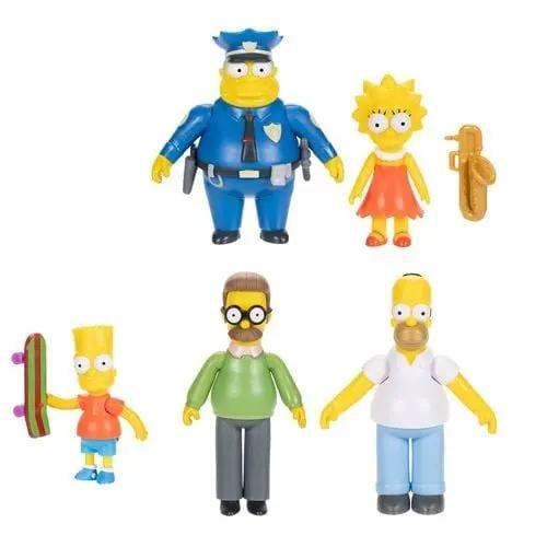  Simpsons Action Figures Poseable 2.5 Inch Jakks Pacific -  ToylandEU™