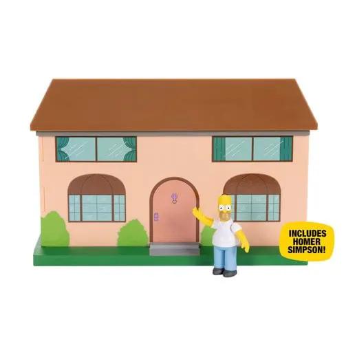 The Simpsons House Living Room Diorama Playset - ToyShnip