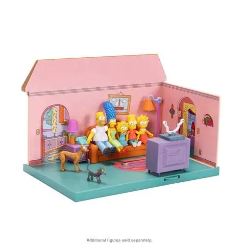 The Simpsons House Living Room Diorama Playset - ToyShnip