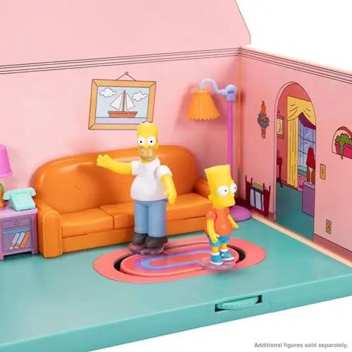 The Simpsons House Living Room Diorama Playset - ToyShnip