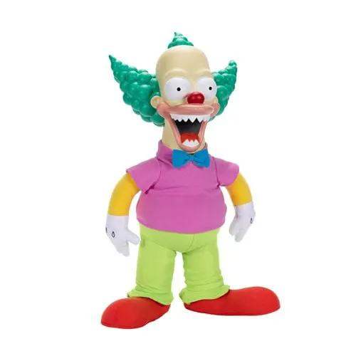 The Simpsons Krusty the Clown Talking Plush Doll - ToyShnip
