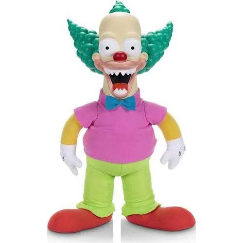 The Simpsons Krusty the Clown Talking Plush Doll - ToyShnip