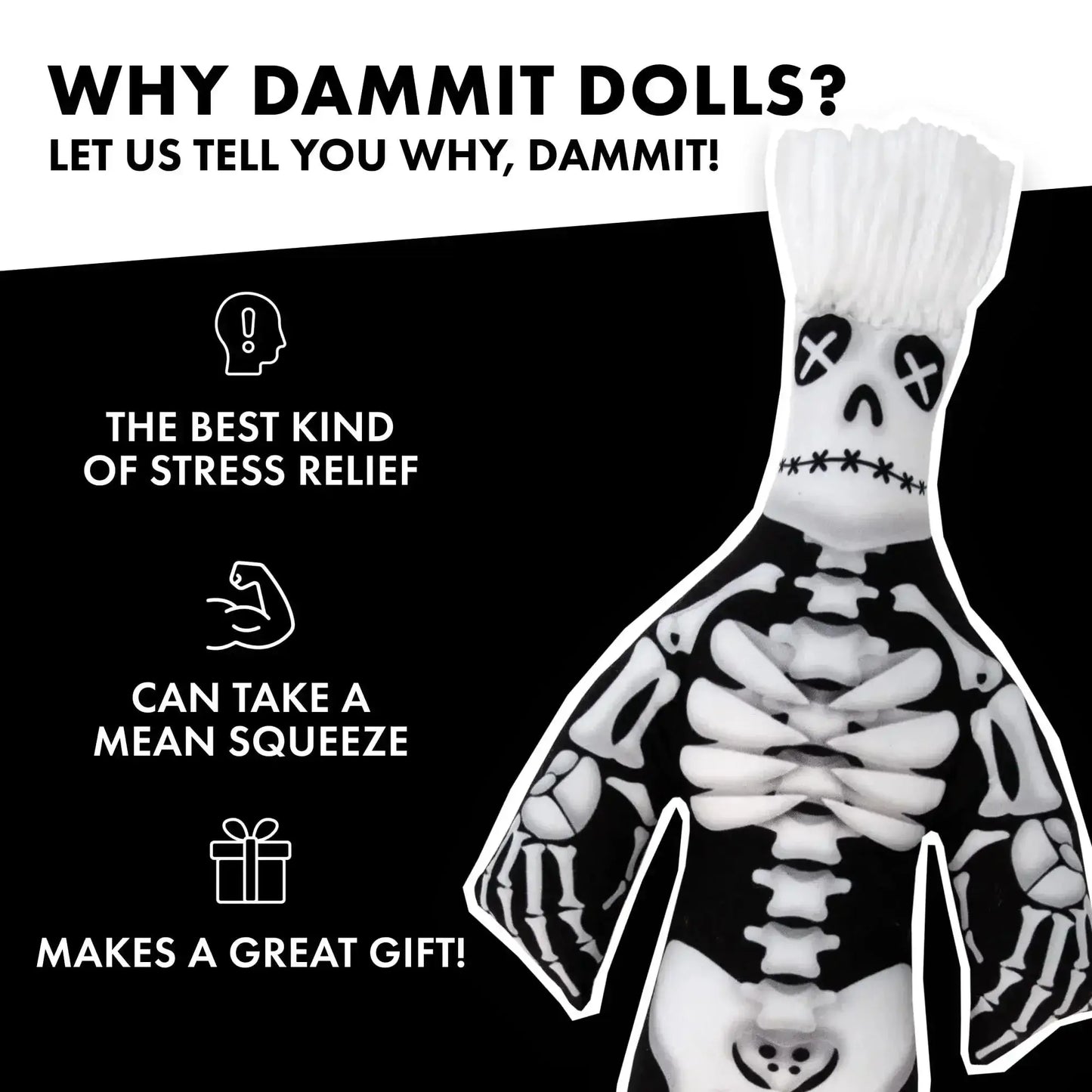 The Skeleton Doll - Dammit Dolls