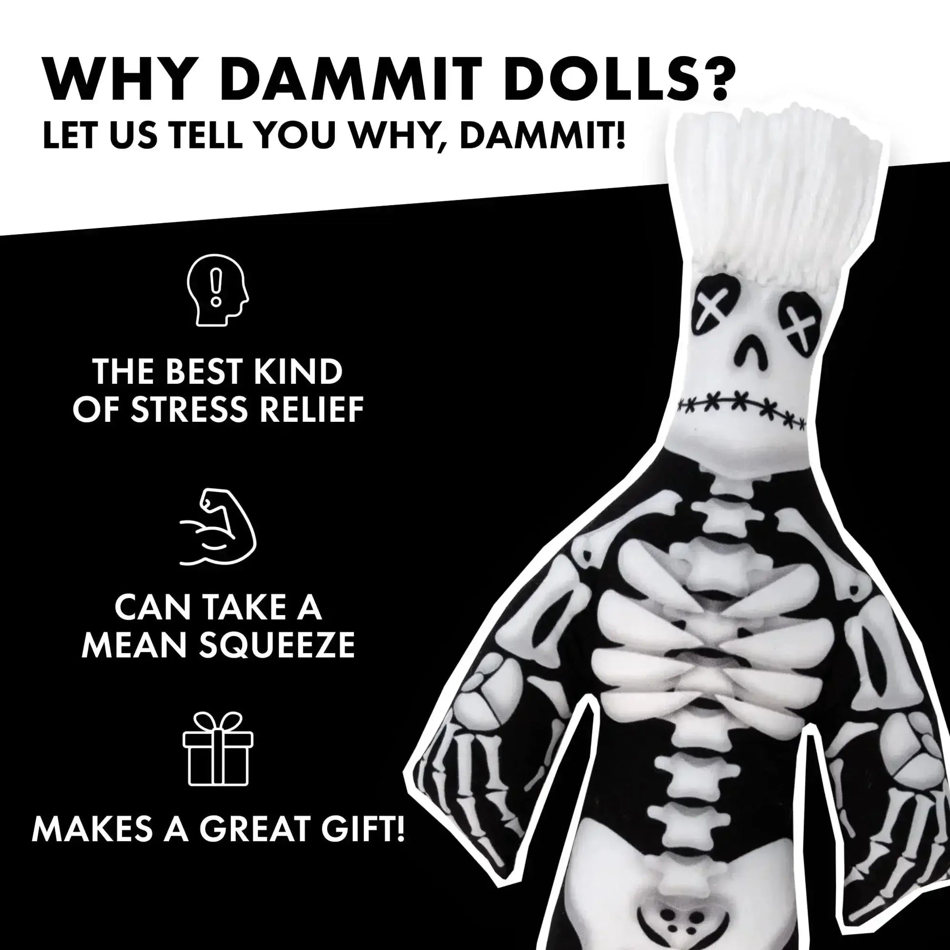 The Skeleton Doll - Dammit Dolls