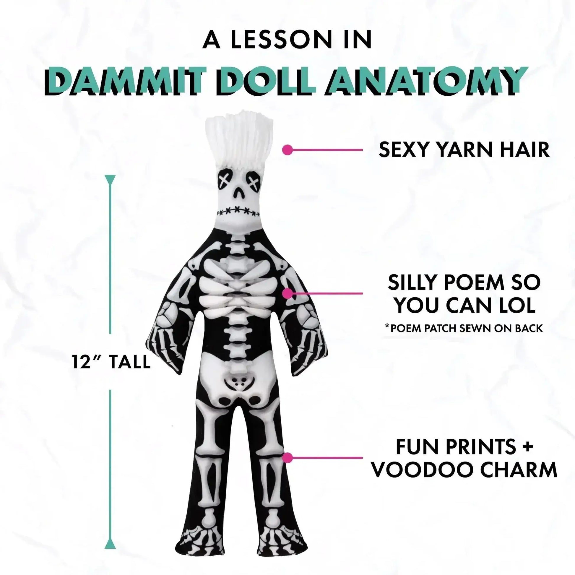 The Skeleton Doll - Dammit Dolls