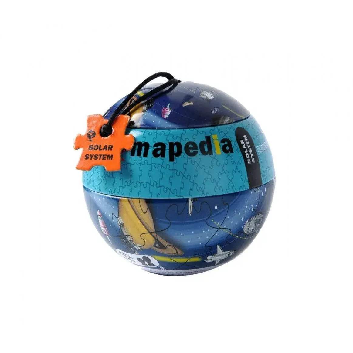 Solar System Jigsaw Puzzle In Sphere Tin 100 Pieces - ToylandEU