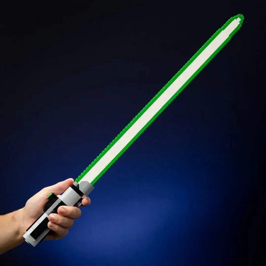 Life-Size LEGO Saber Replica With Bright Glow And Playable - ToylandEU